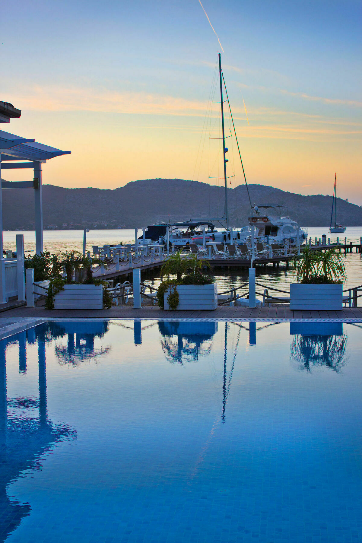 Poseidon Boutique Hotel And Yacht Club Selimiye Селемие Экстерьер фото